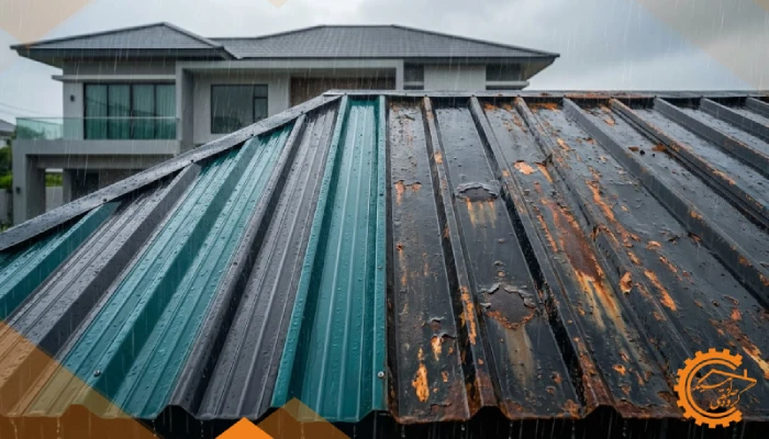 تفاوت ورق گالوانیزه رنگی با ورق سیاه رنگ شده